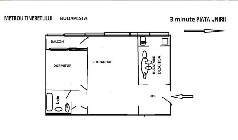 Unirii, bd. Dimitrie Cantemir, vanzare 2 cam. renovate,